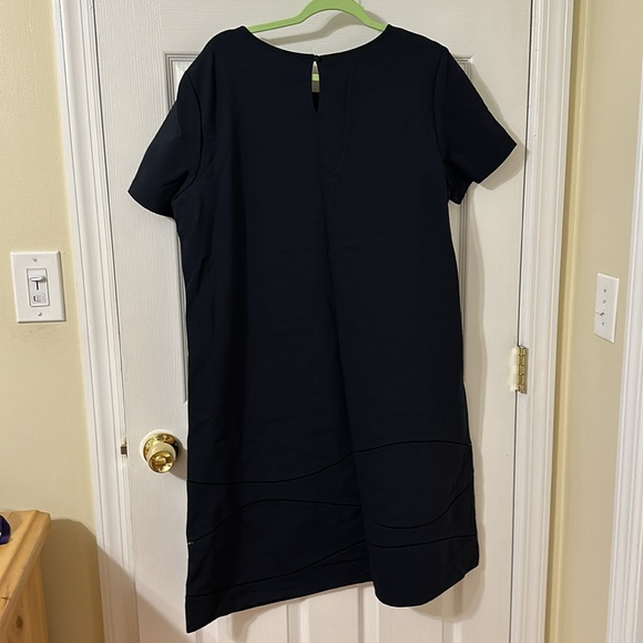 Lafayette 148 Navy dress very good condition size extra large - Picture 4 of 4